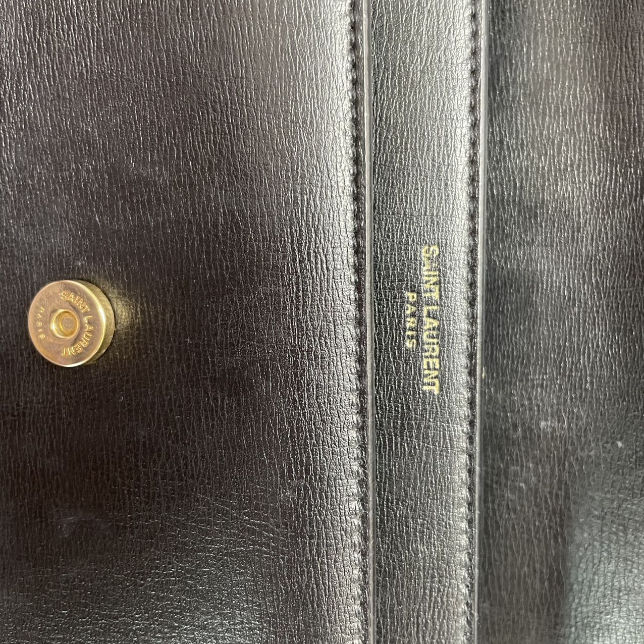 Saint Laurent Calfskin Medium Sunset Black 2020