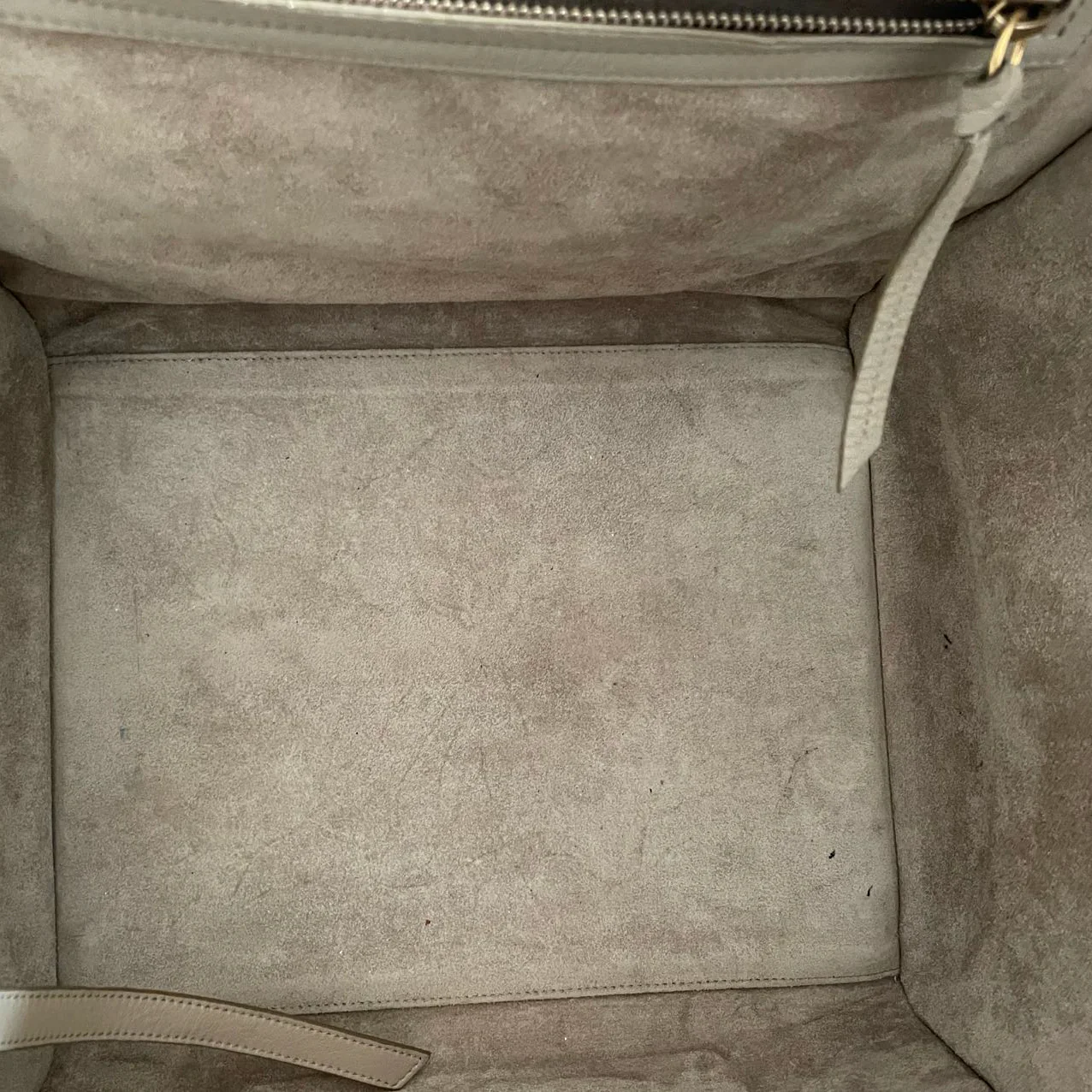 used-Celine Gray Luggage Tote Bag-MILOURA