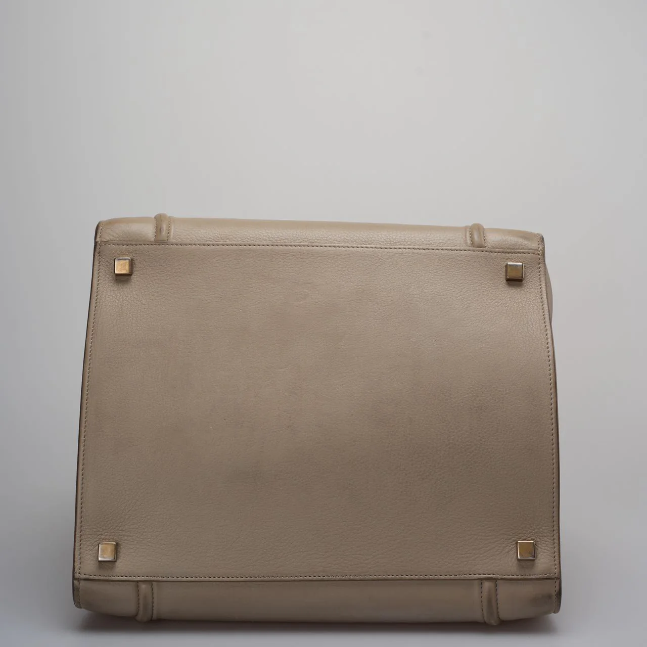 used-Celine Gray Luggage Tote Bag-MILOURA