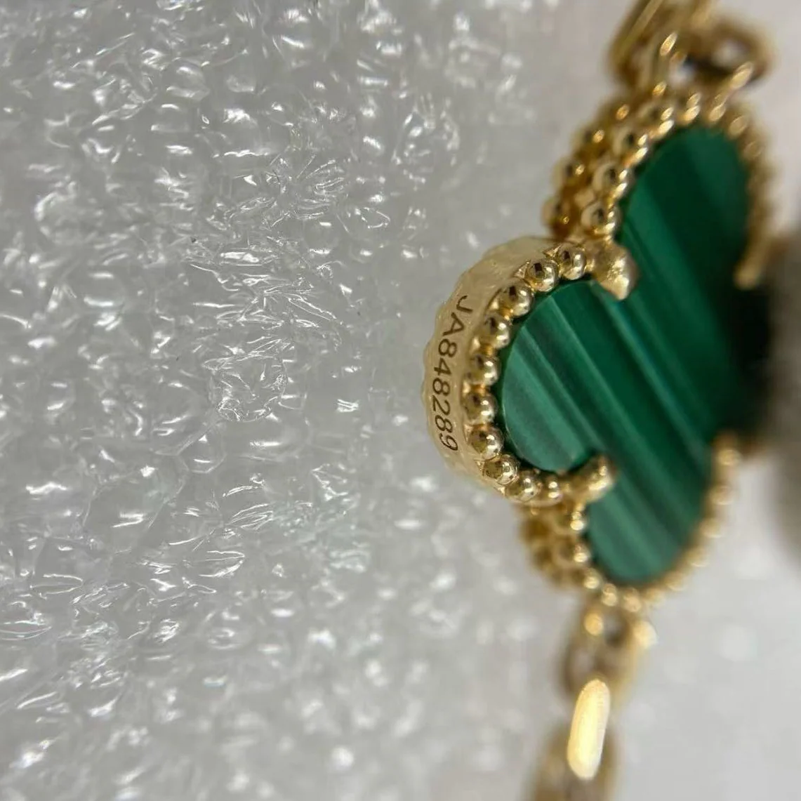 used-Van Cleef & Arpels Bracelet vintage Alhambra 5 motif Yellowgold 2019-MILOURA