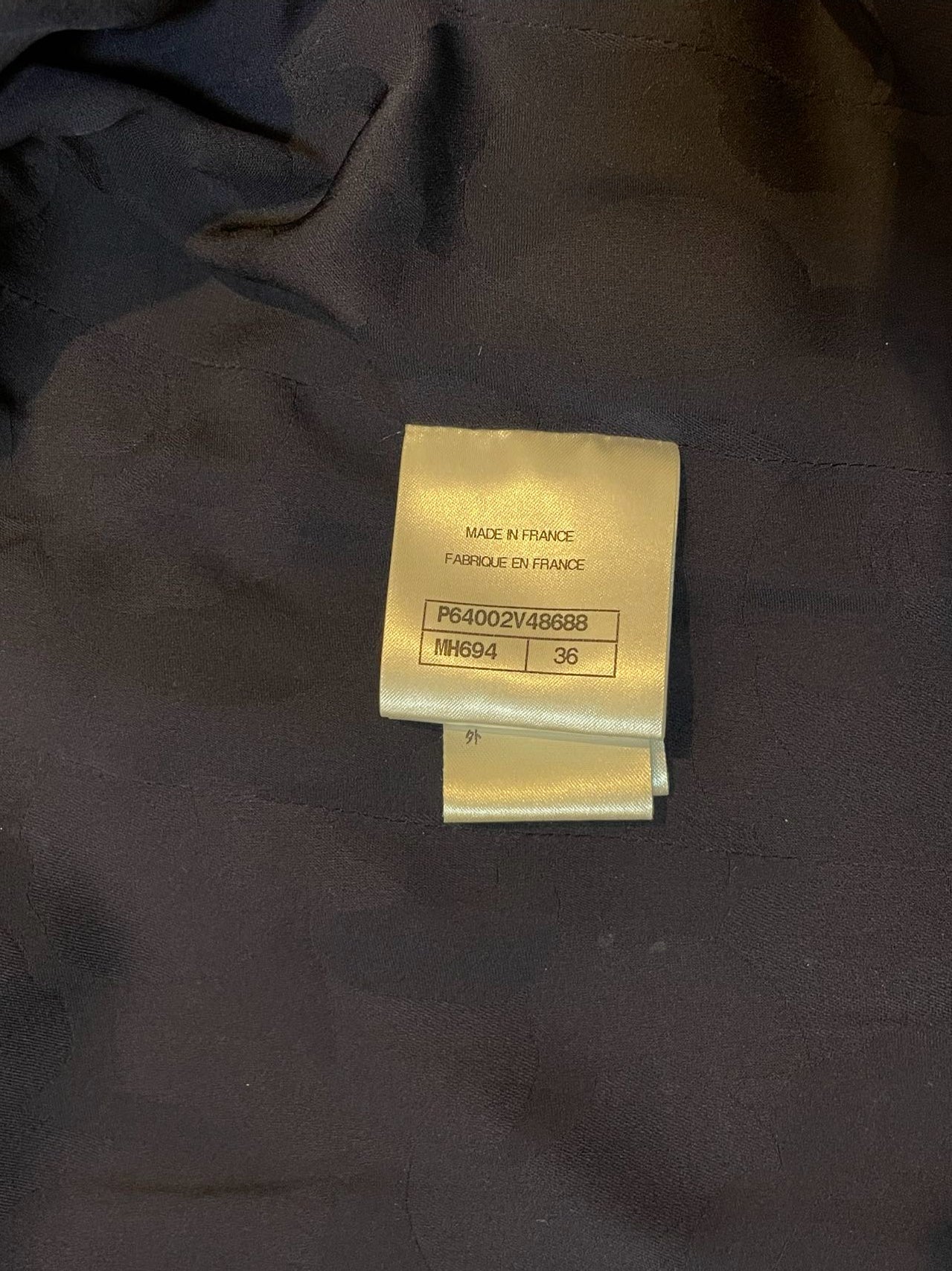 used-Chanel Checkered Tweed Short Sleeve Mini Dress Size 36 in Blue/Red-MILOURA