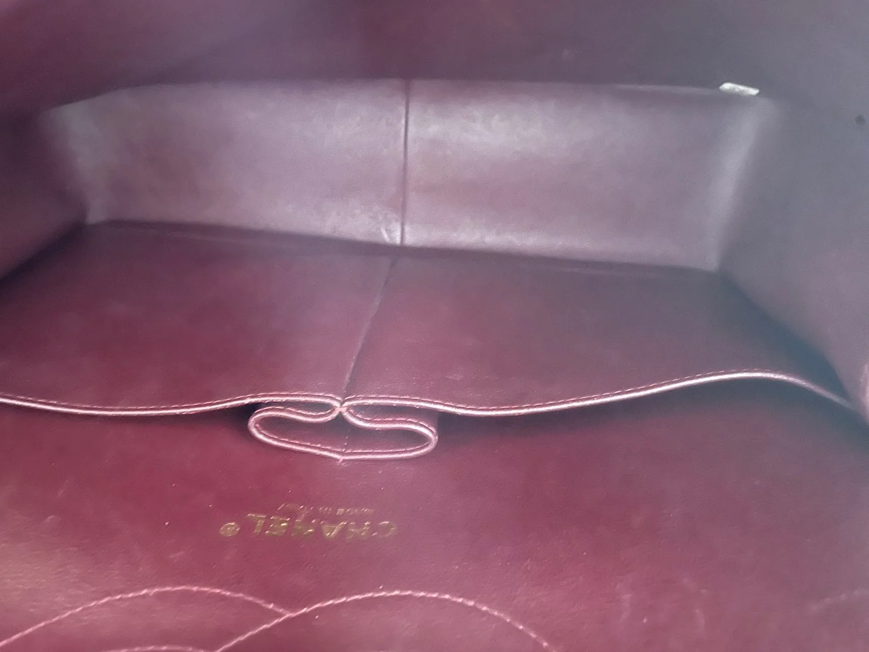 used-Chanel Black Jumbo Classic Double Flap Bag Caviar Leather with Gold Hardware-MILOURA