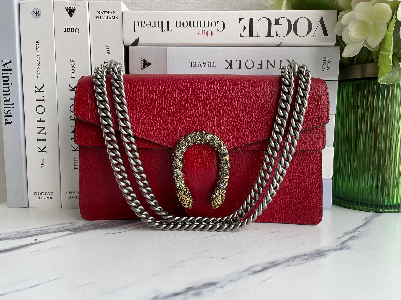 used-Gucci Dionysus small in red-MILOURA