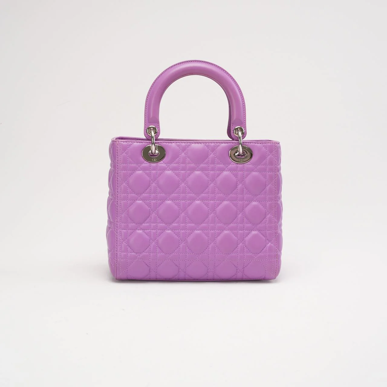 Dior Lady Medium Lamb Purple 2014