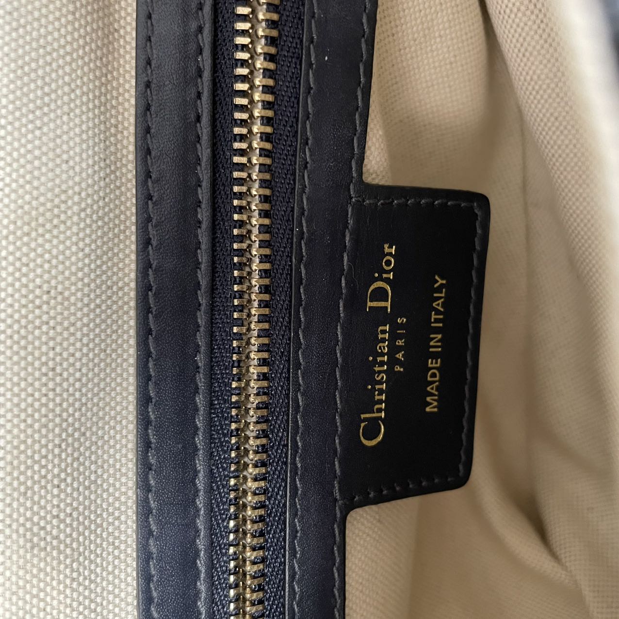 Dior Saddle Medium Canvas Blue / White 2020