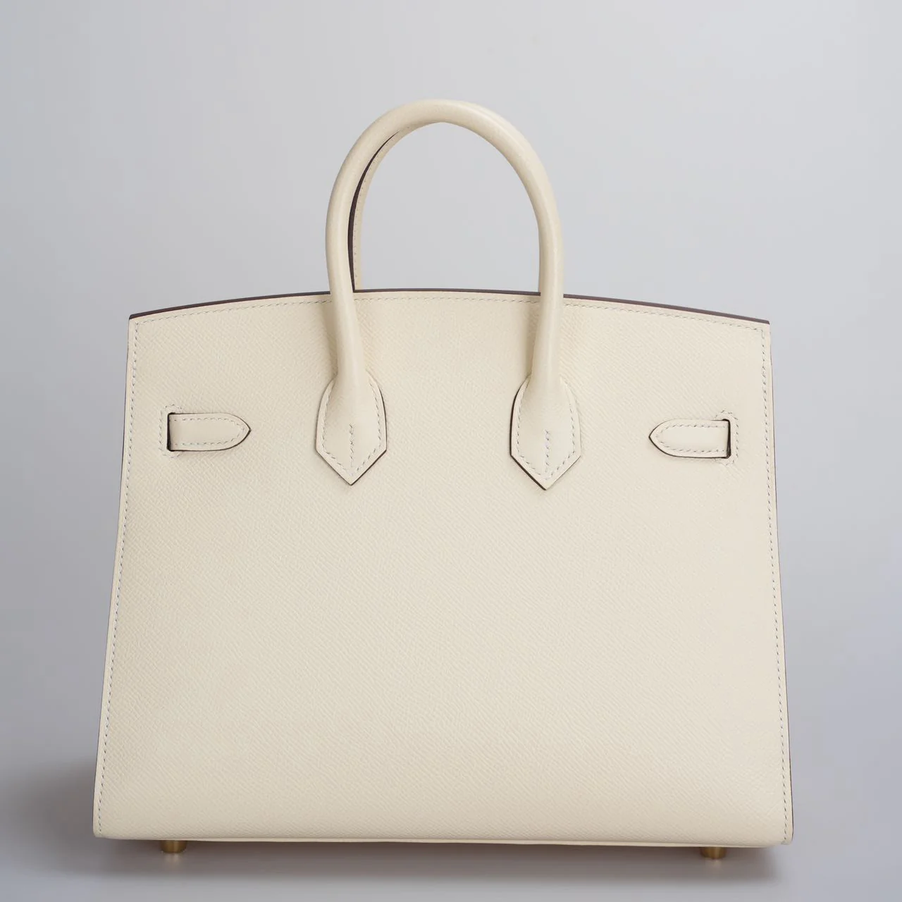 used-Hermes Birkin 25cm Sellier Bag in Nata Epsom Gold Hardware-MILOURA