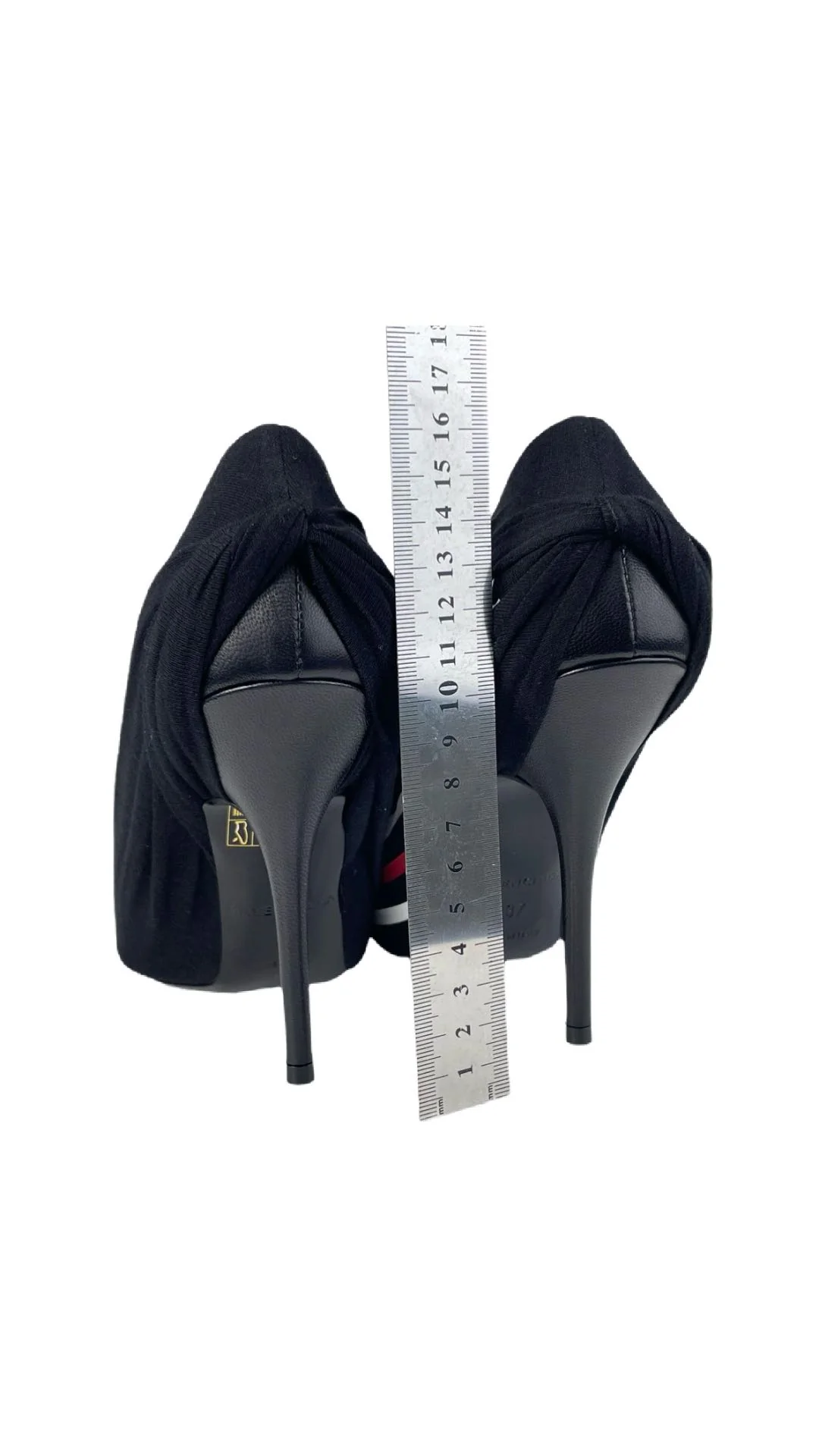 used-Balenciaga black Heels 37-MILOURA