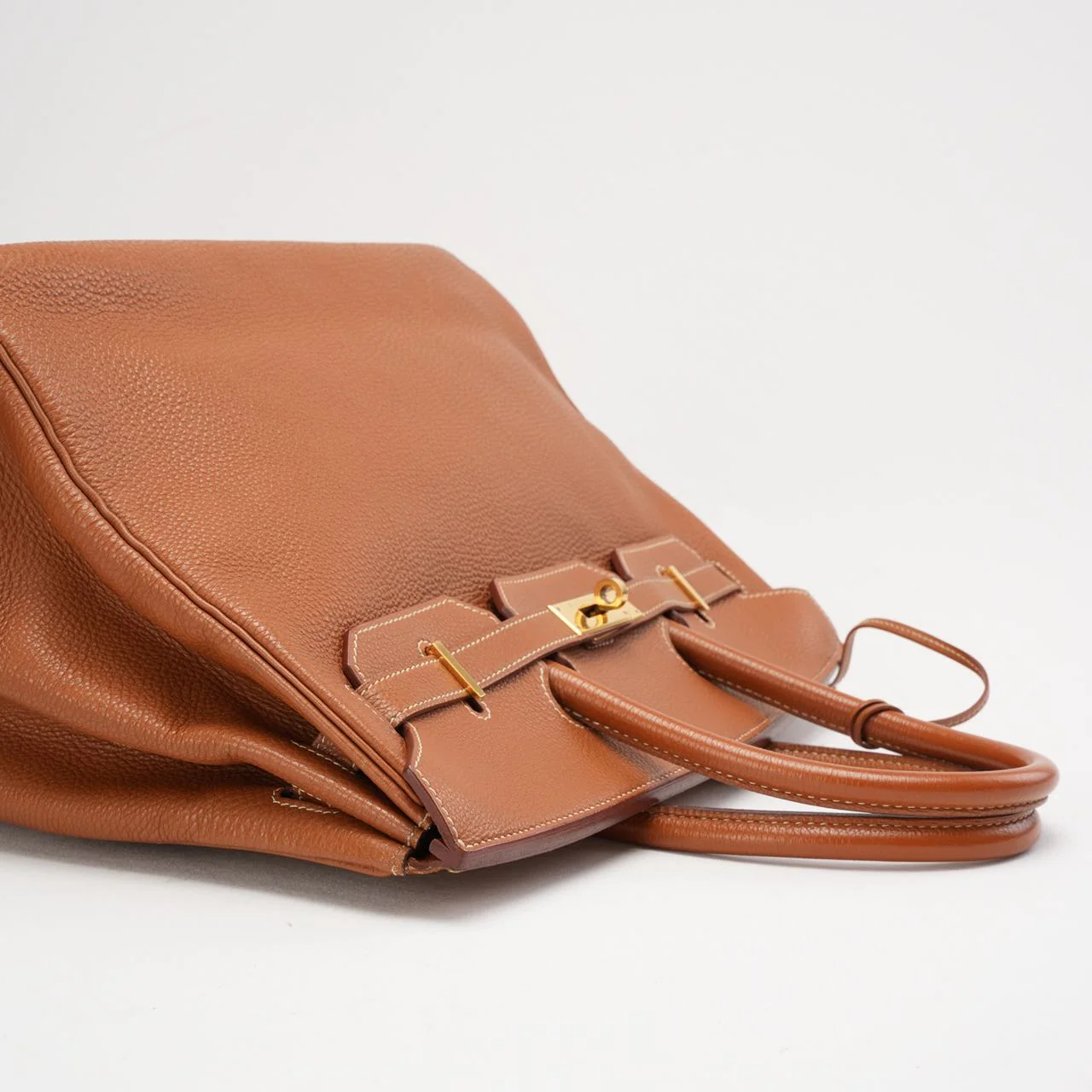 Hermes Birkin 35 Togo Golden Bag 2000