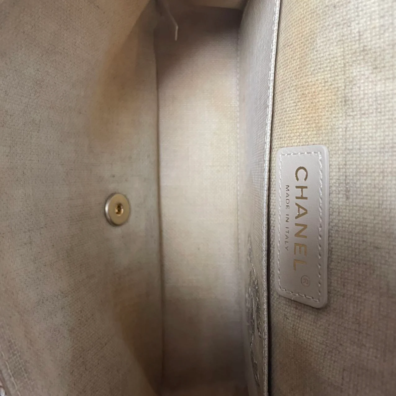 Chanel Raffia Crochet Ancient Greece Medium Flap Beige 2018