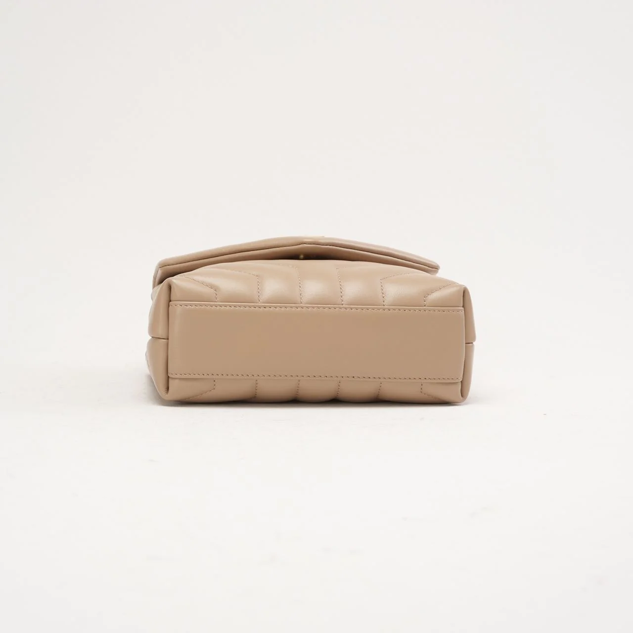 Saint Laurent LouLou Toy Crossbody Leather Dark Beige 2020