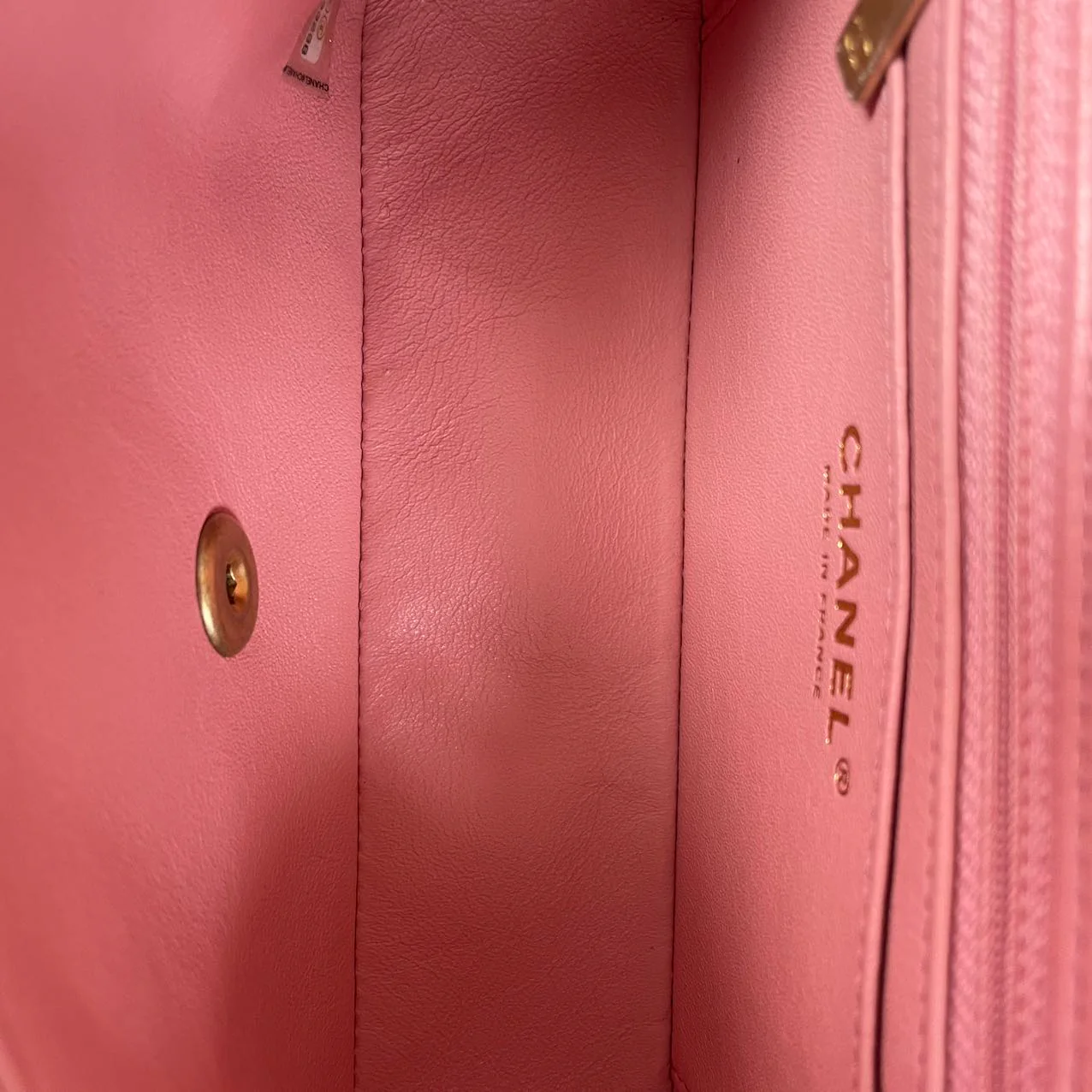 Chanel Pink Mini Rectangular Classic Flap Bag 2019