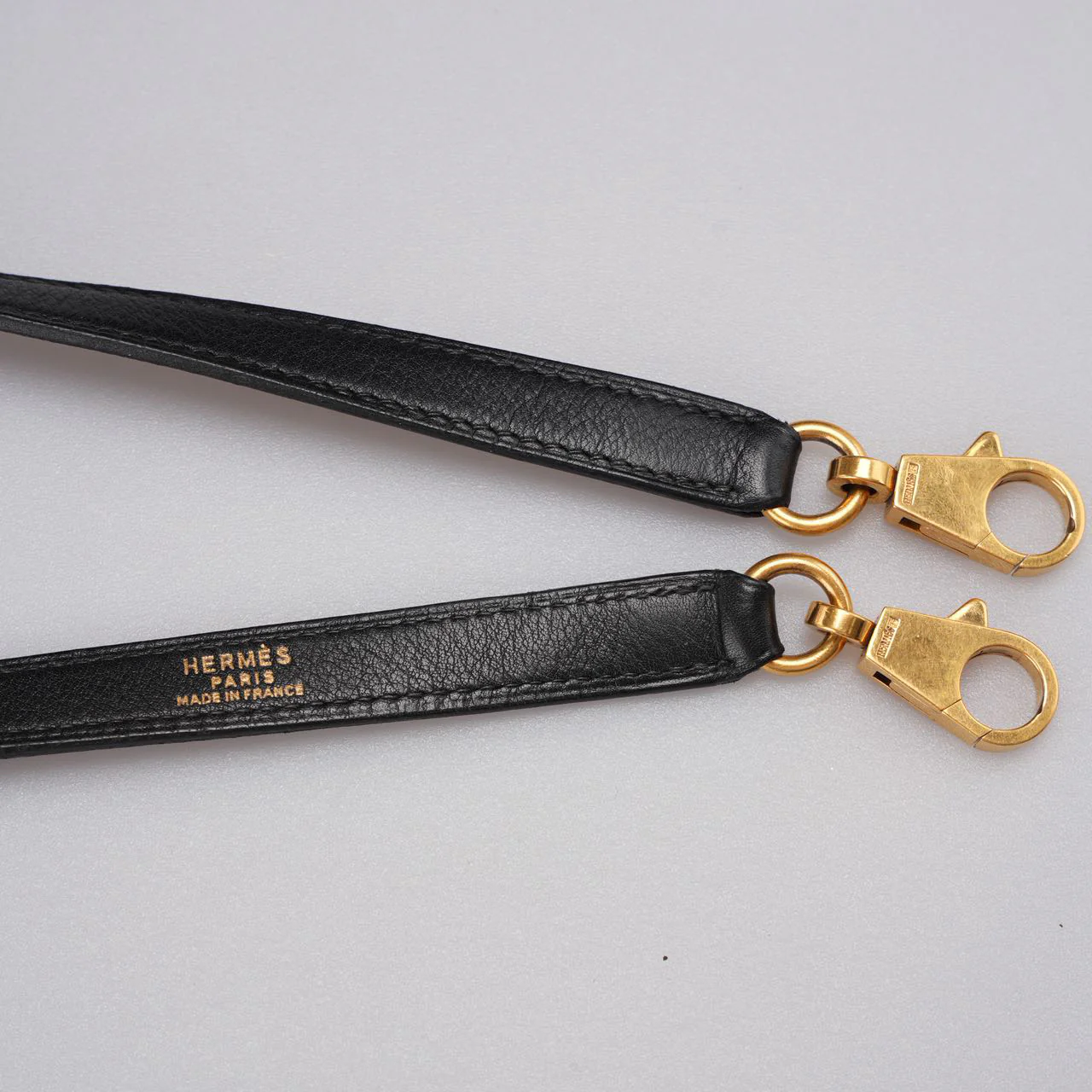 Hermes Vintage Kelly 28 Sellier Bag in Black Calf Box Leather With Gold Hardware