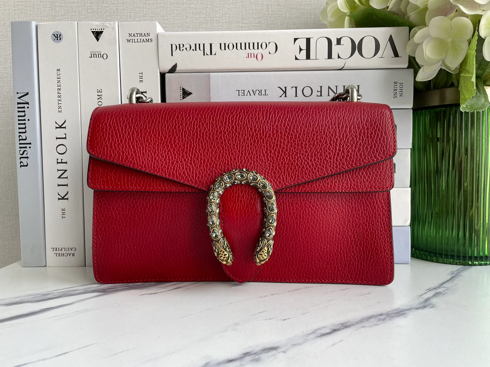 used-Gucci Dionysus small in red-MILOURA