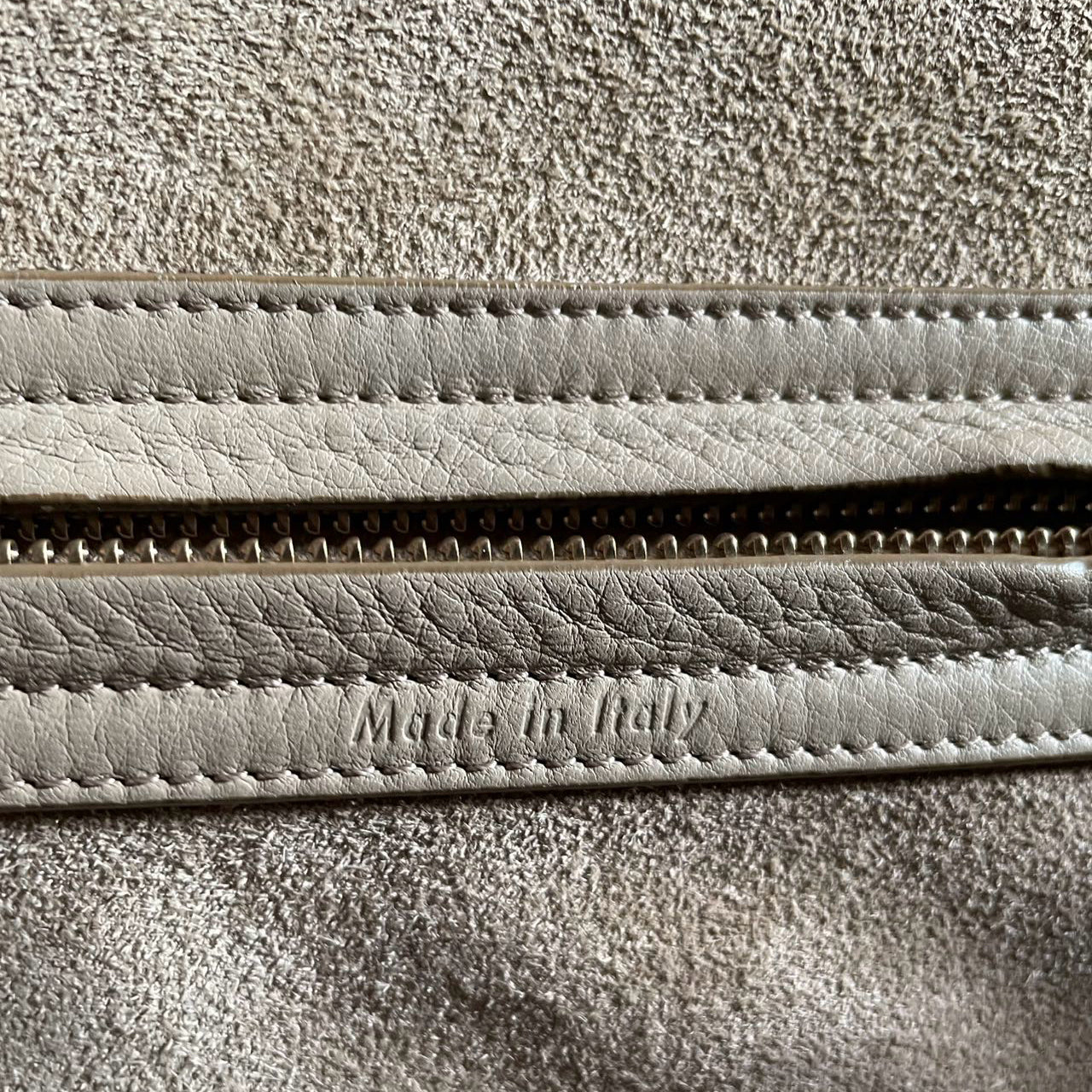 used-Celine Gray Luggage Tote Bag-MILOURA