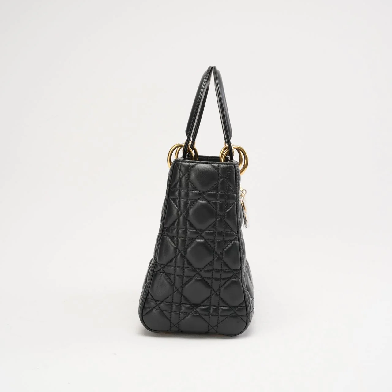 Dior Lady Medium Lamb Black 2015