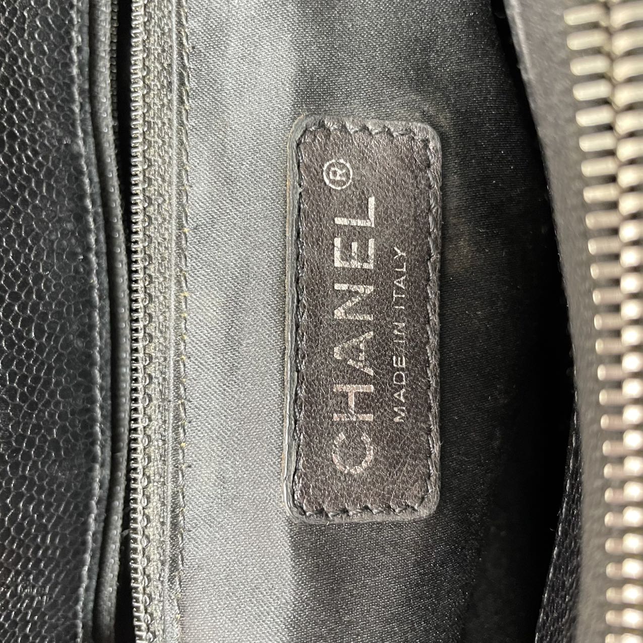 Chanel Grand Shopping Tote (GST) Caviar Black 2010