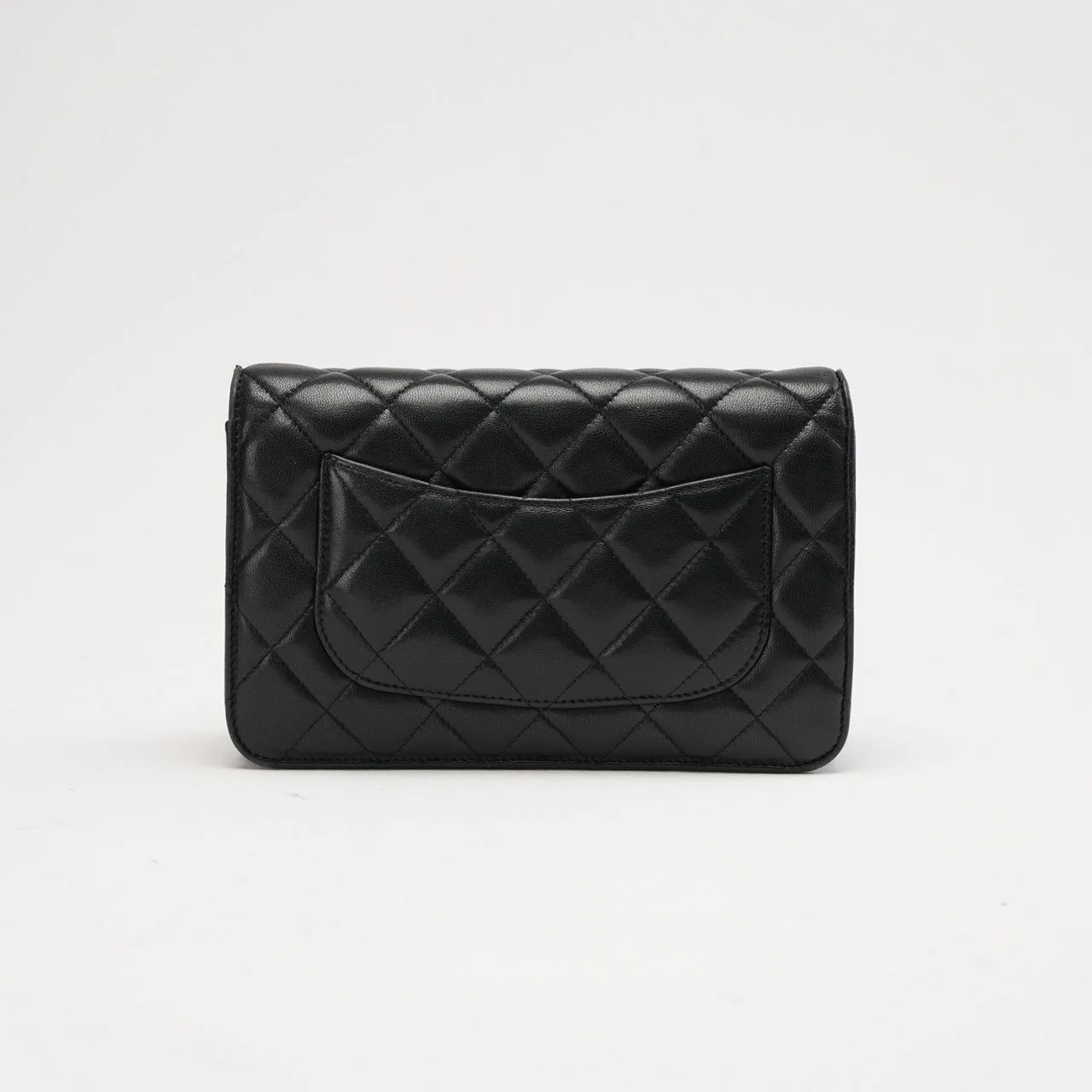 Chanel Black Classic Wallet on Chain (WOC) 2021