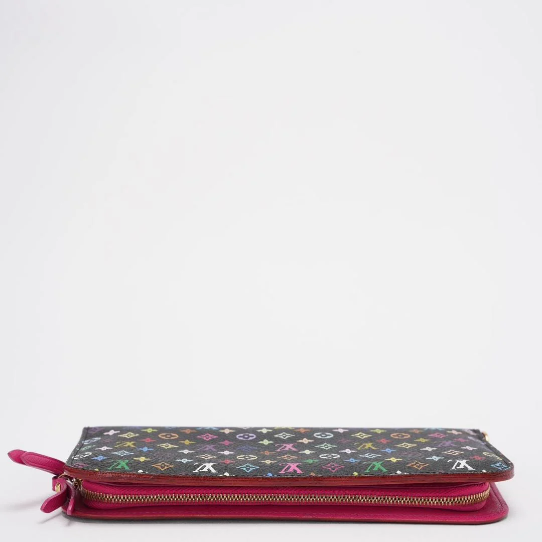 Louis Vuitton Black Monogram Insolite Wallet Multicolor