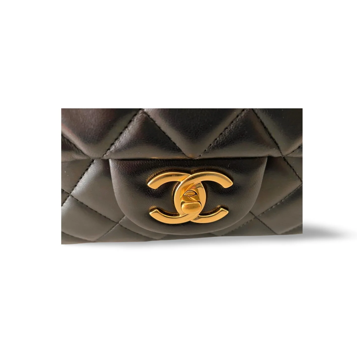 used-Chanel Black Classic Double Flap Maxi Bag with Gold Hardware-MILOURA