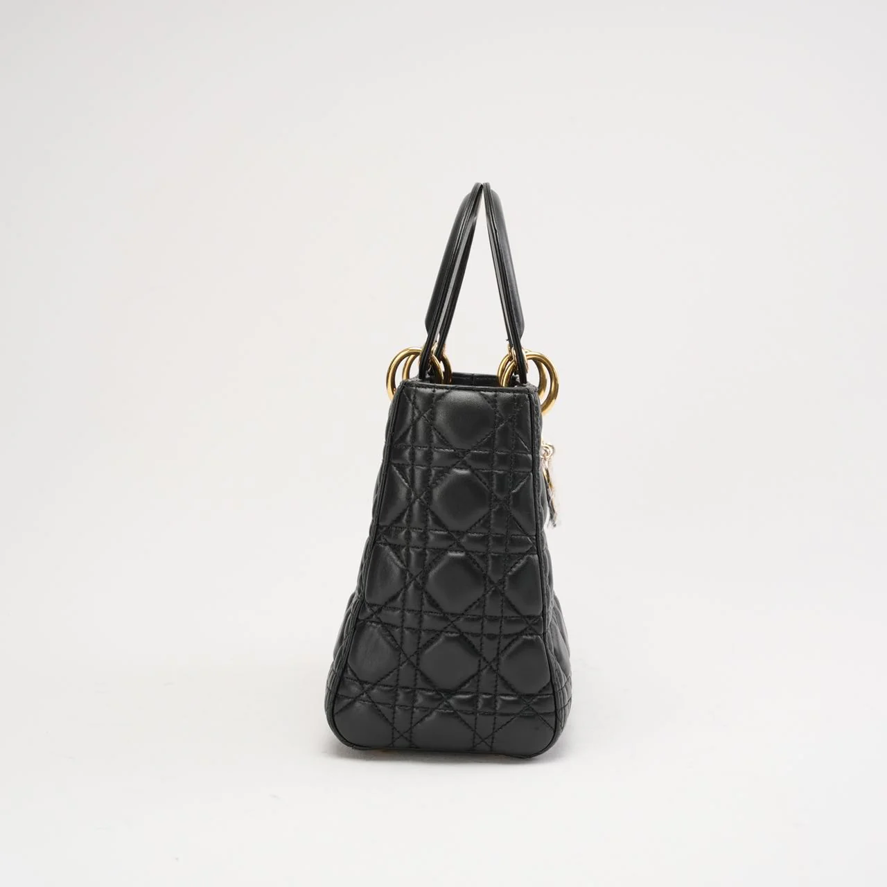 Dior Lady Medium Lamb Black 2015