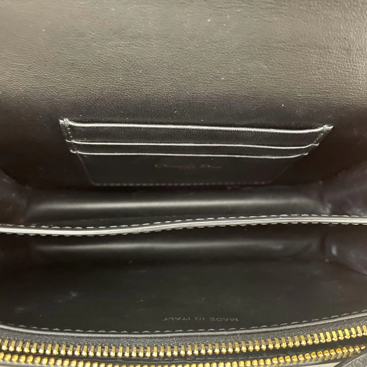Christian Dior Black Mini Miss Caro Bag Lambskin 2023