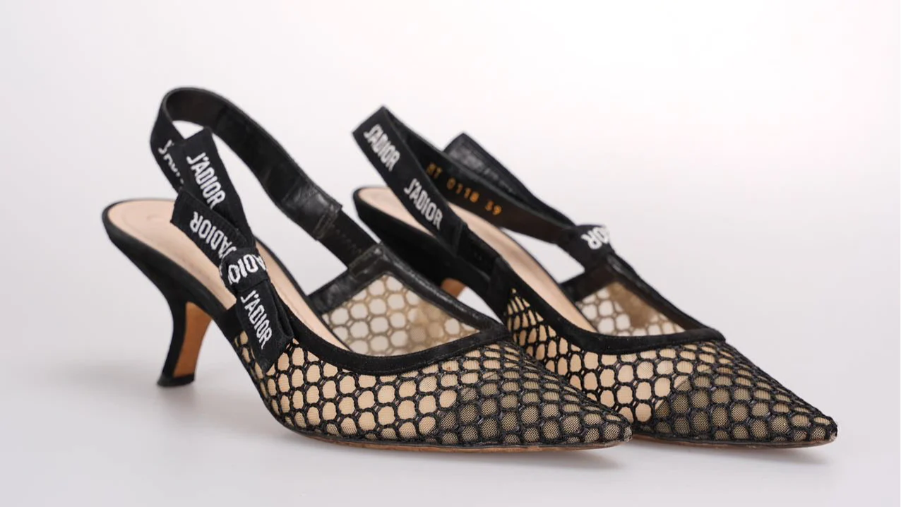 used-Christian Dior J'Adior Slingback Pumps 39-MILOURA