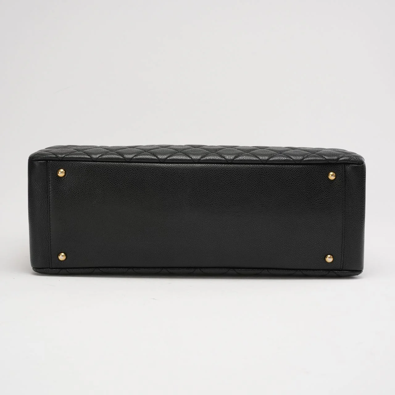 Chanel Grand Shopping Tote Black GST Caviar 2014