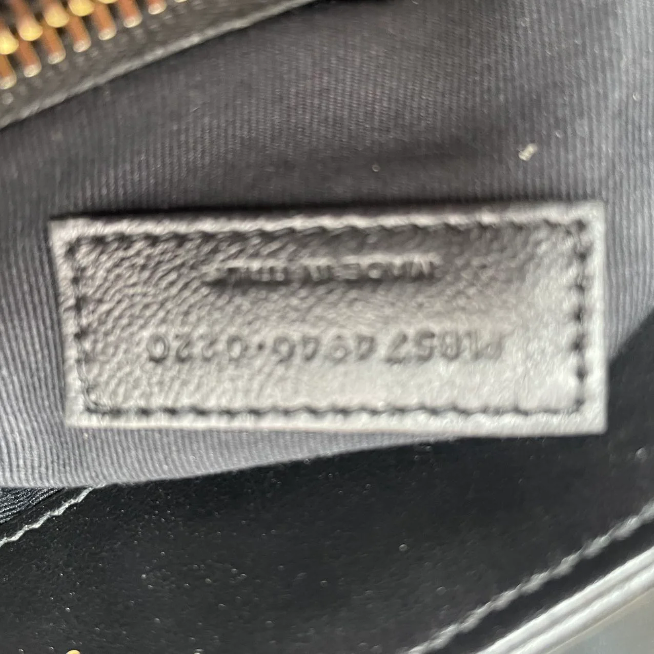 Saint Laurent Loulou Medium Leather Black 2020