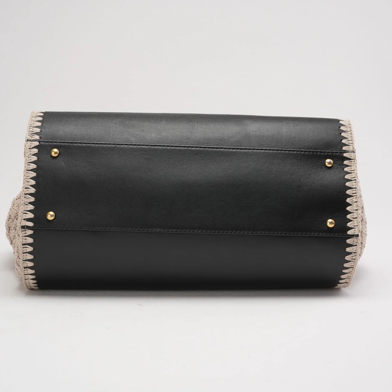 Chanel Deauville Shopping Tote Large Kalbsleather Black/Beige