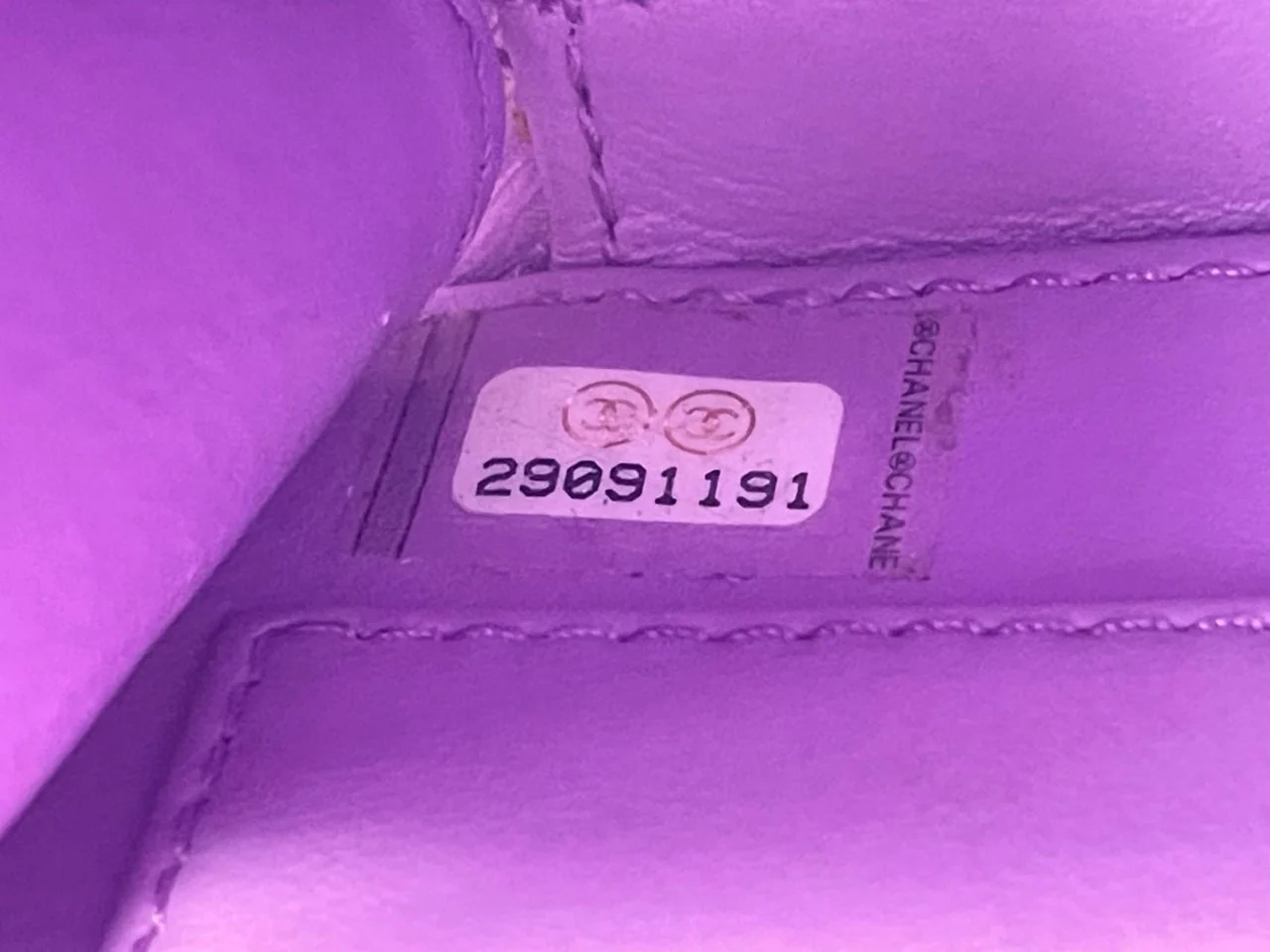 used-Chanel Tweed vanity Case Bag with Gold hardware Small Multi-Color-MILOURA