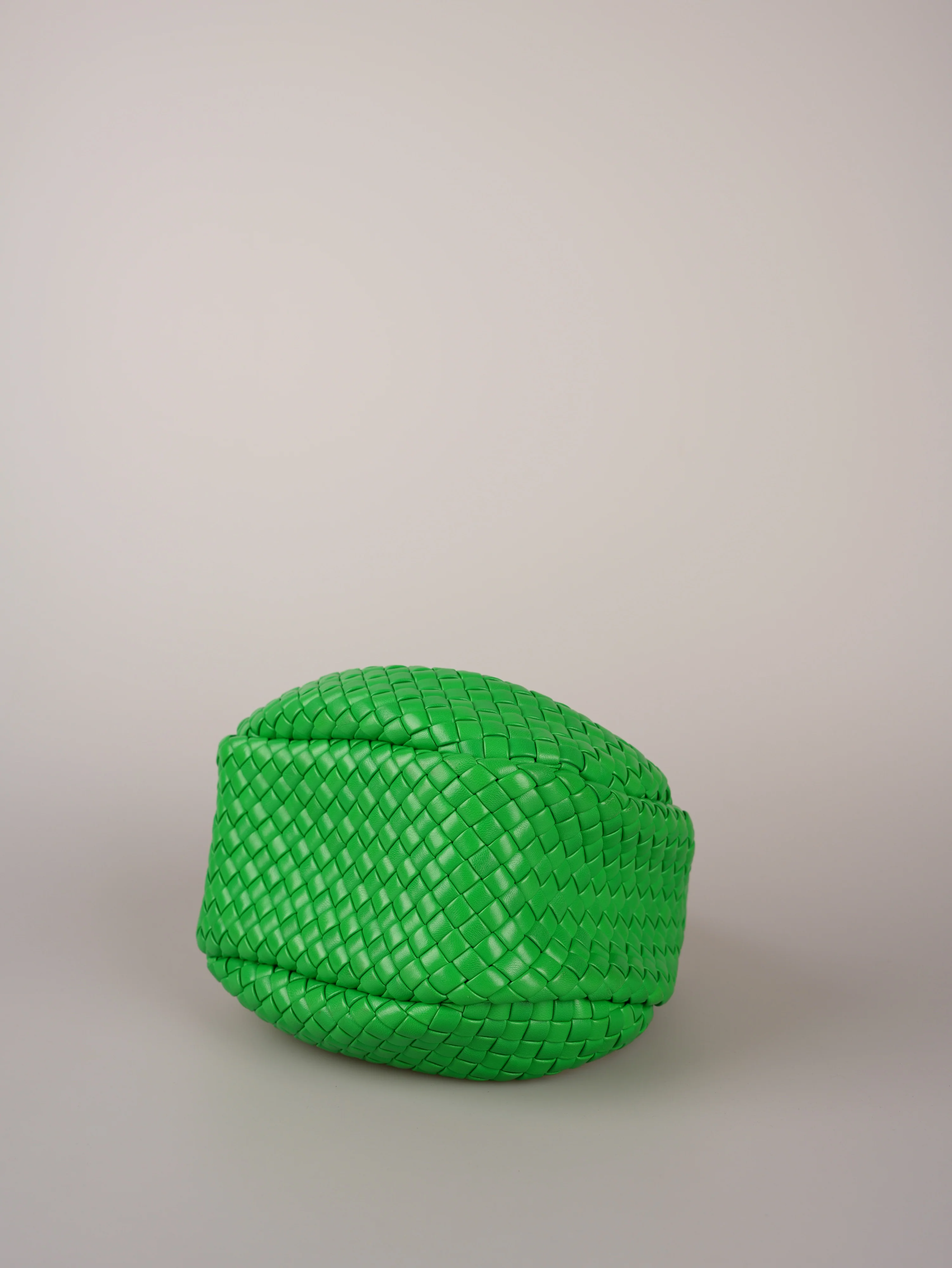 used-Bottega Veneta Teen Jodie Bag Leather Green Medium-MILOURA