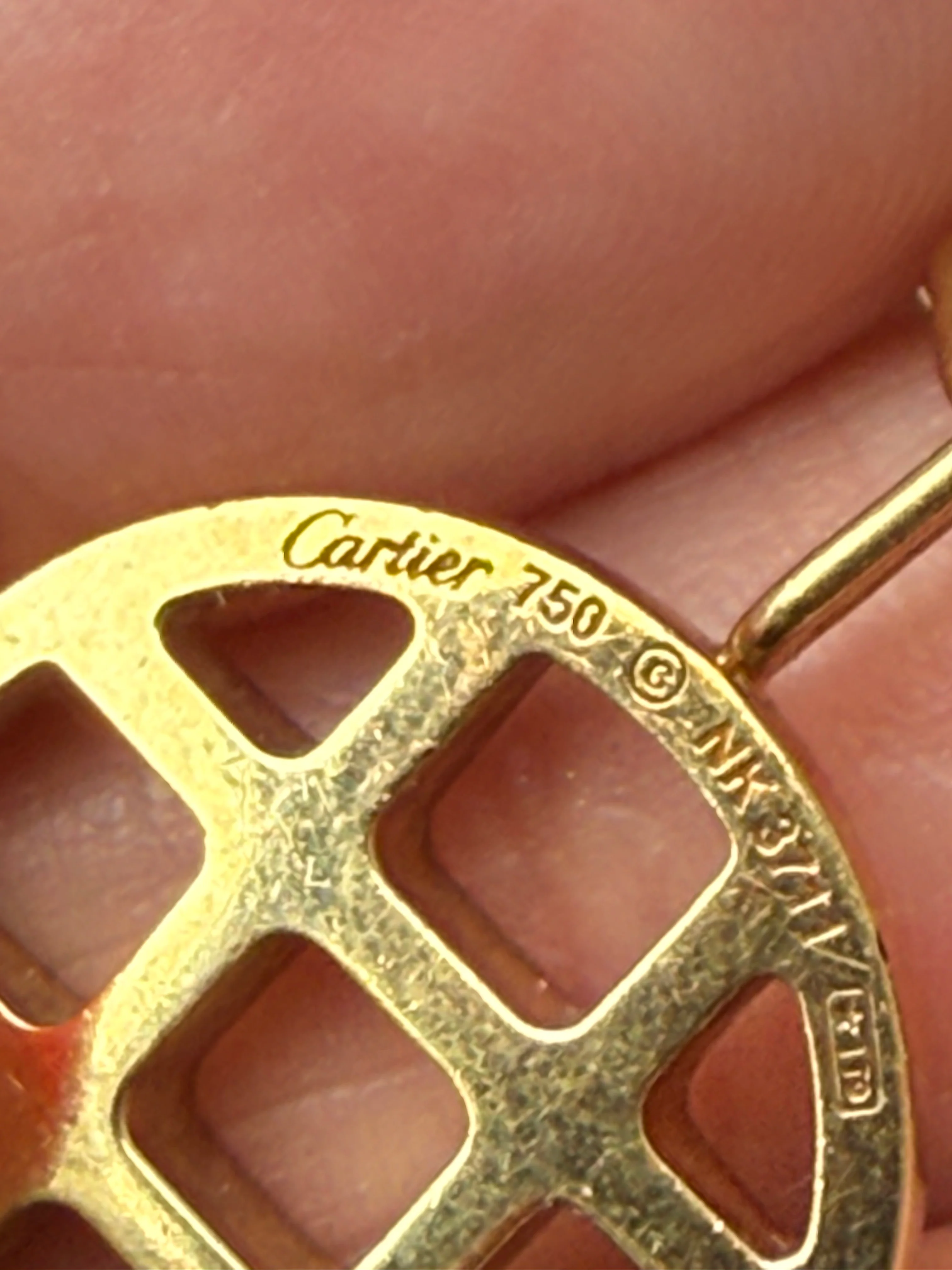 used-Cartier earrings pasha de Cartier with diamonds-MILOURA