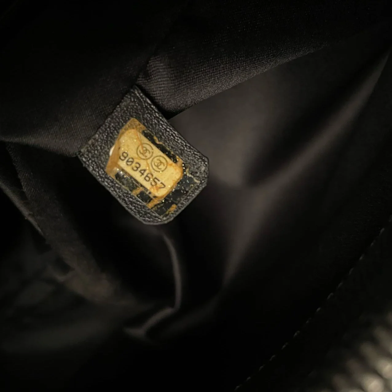 used-Chanel Black Quilted Caviar Leather GST Bag with Silver Hardware-MILOURA