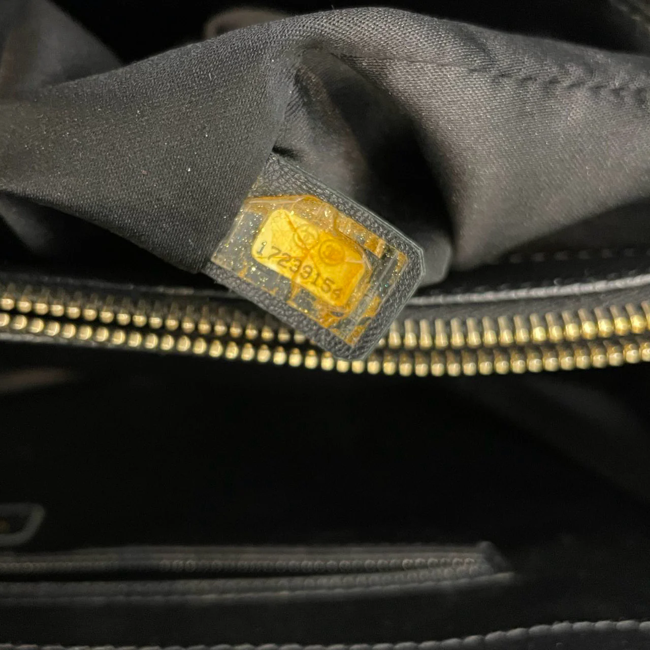 used-Chanel Large Grand Shopping Tote black GST Bag in Caviar Leather with Gold Hardware-MILOURA