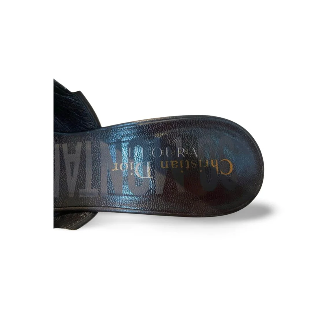 used-DIOR SLINGBACK PUMPS 37-MILOURA