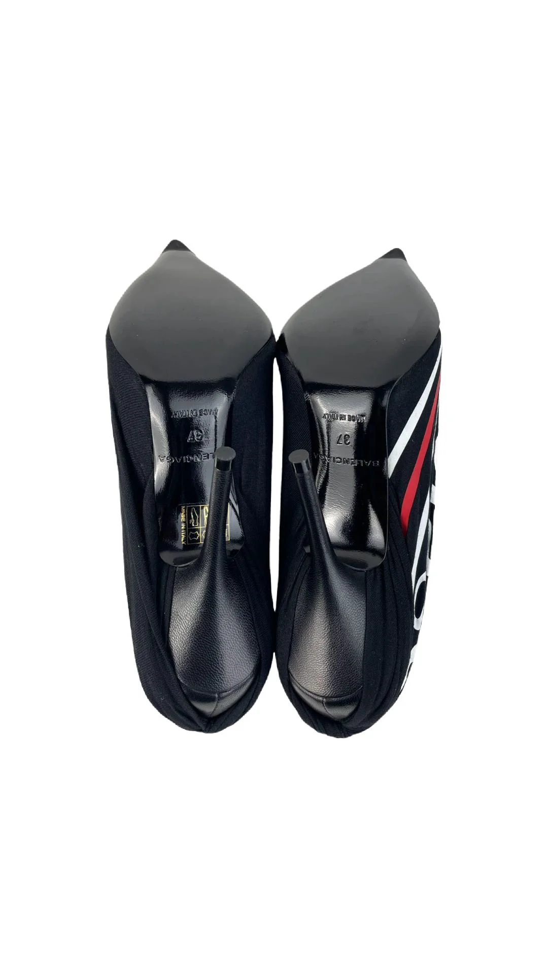 used-Balenciaga black Heels 37-MILOURA