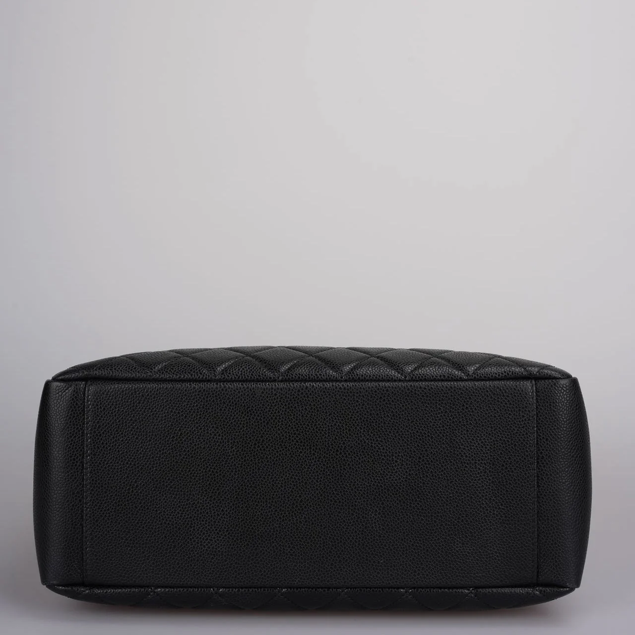 used-Chanel Grand Shopping Tote Black GST Bag in Caviar Leather with Gold Hardware-MILOURA