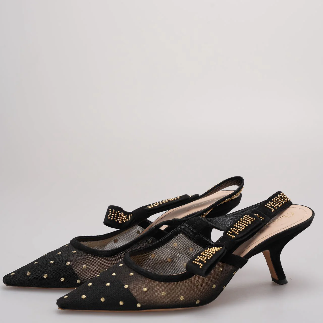 Christian Dior J'Adior Slingback Pumps in Black EU 41