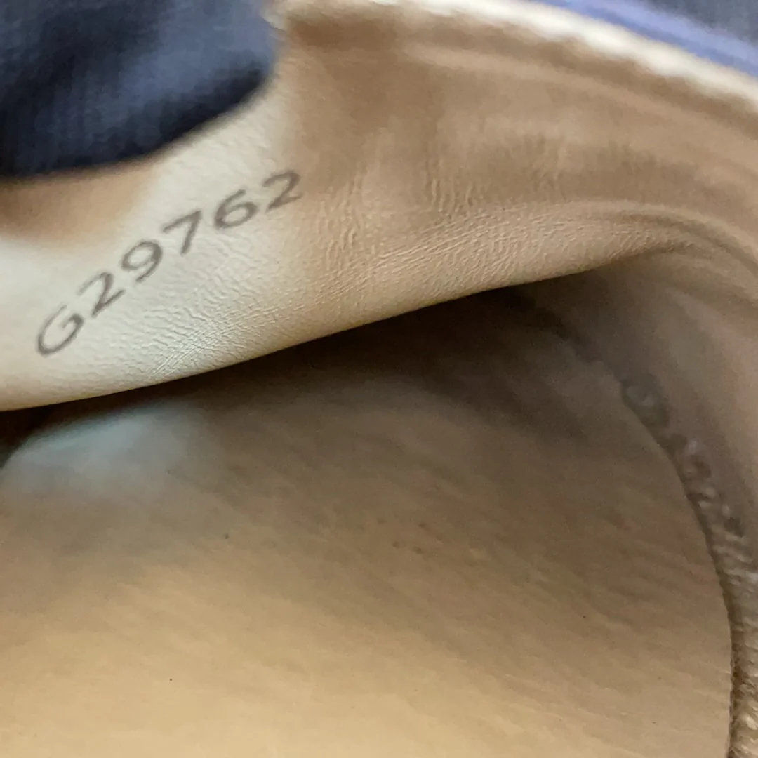 Chanel Blue Ieather CC Logo Espadrilles Size 39