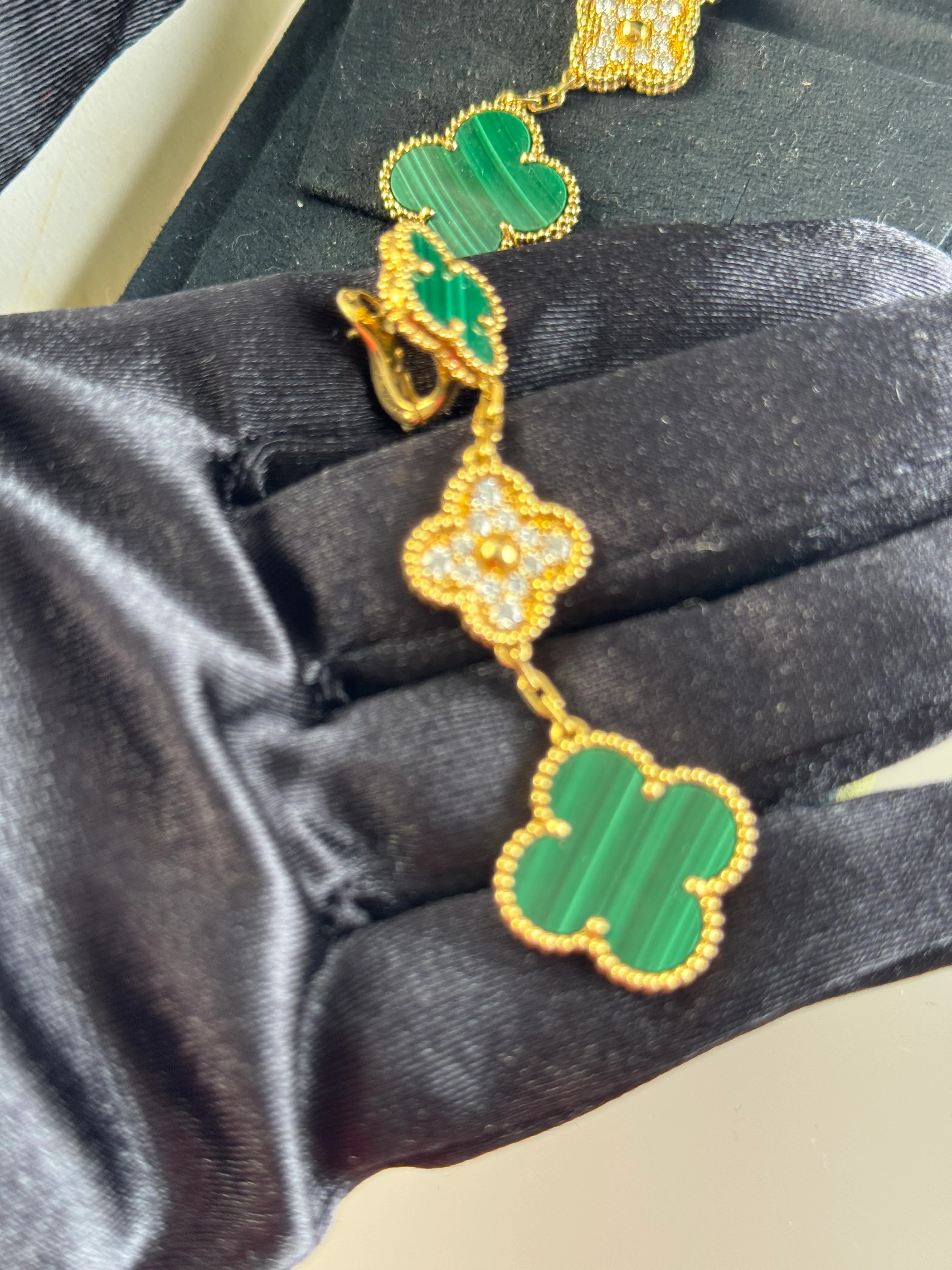 used-Van Cleef & Arpels Magic Alhambra earrings 3 motifs-MILOURA