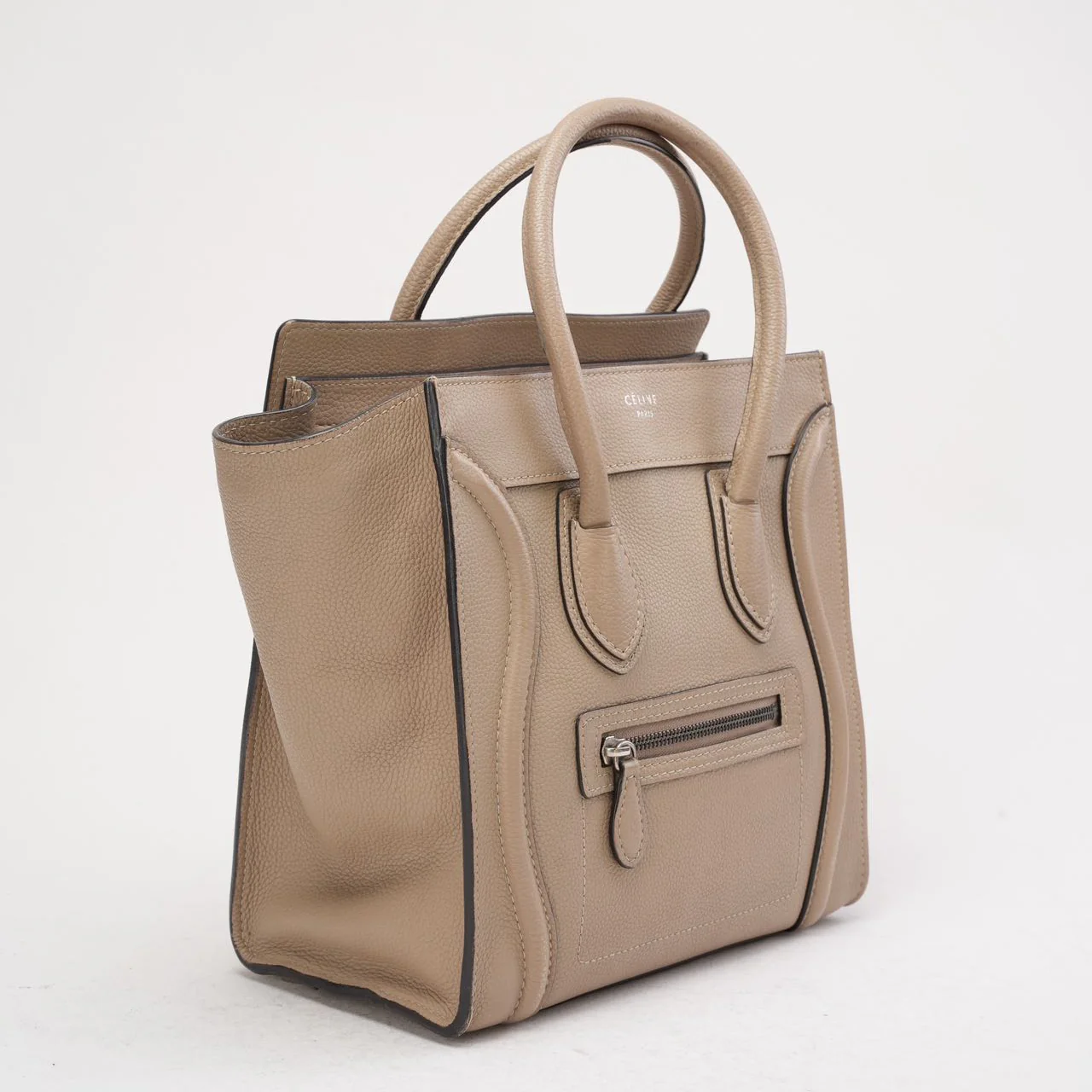 Celine Grey Luggage Micro Tote 2012