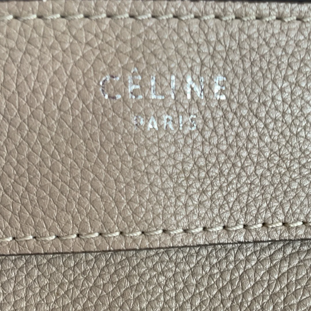 Celine Grey Luggage Micro Tote 2012