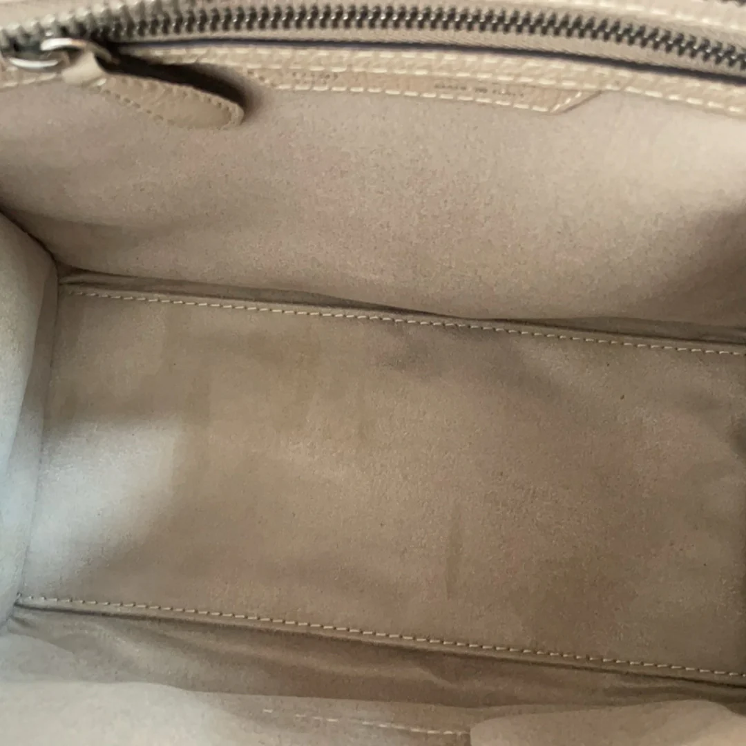 Celine Grey Luggage Micro Tote 2012