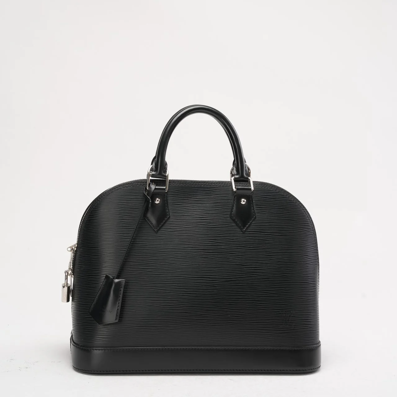 Louis Vuitton Black Epi Leather Alma PM Bag 2013