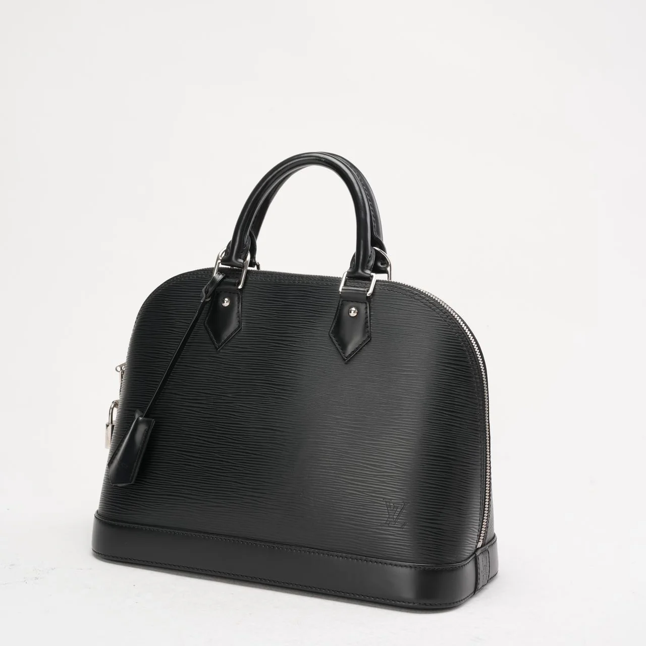 Louis Vuitton Black Epi Leather Alma PM Bag 2013