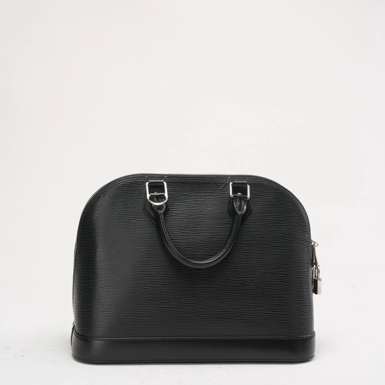 Louis Vuitton Black Epi Leather Alma PM Bag 2013