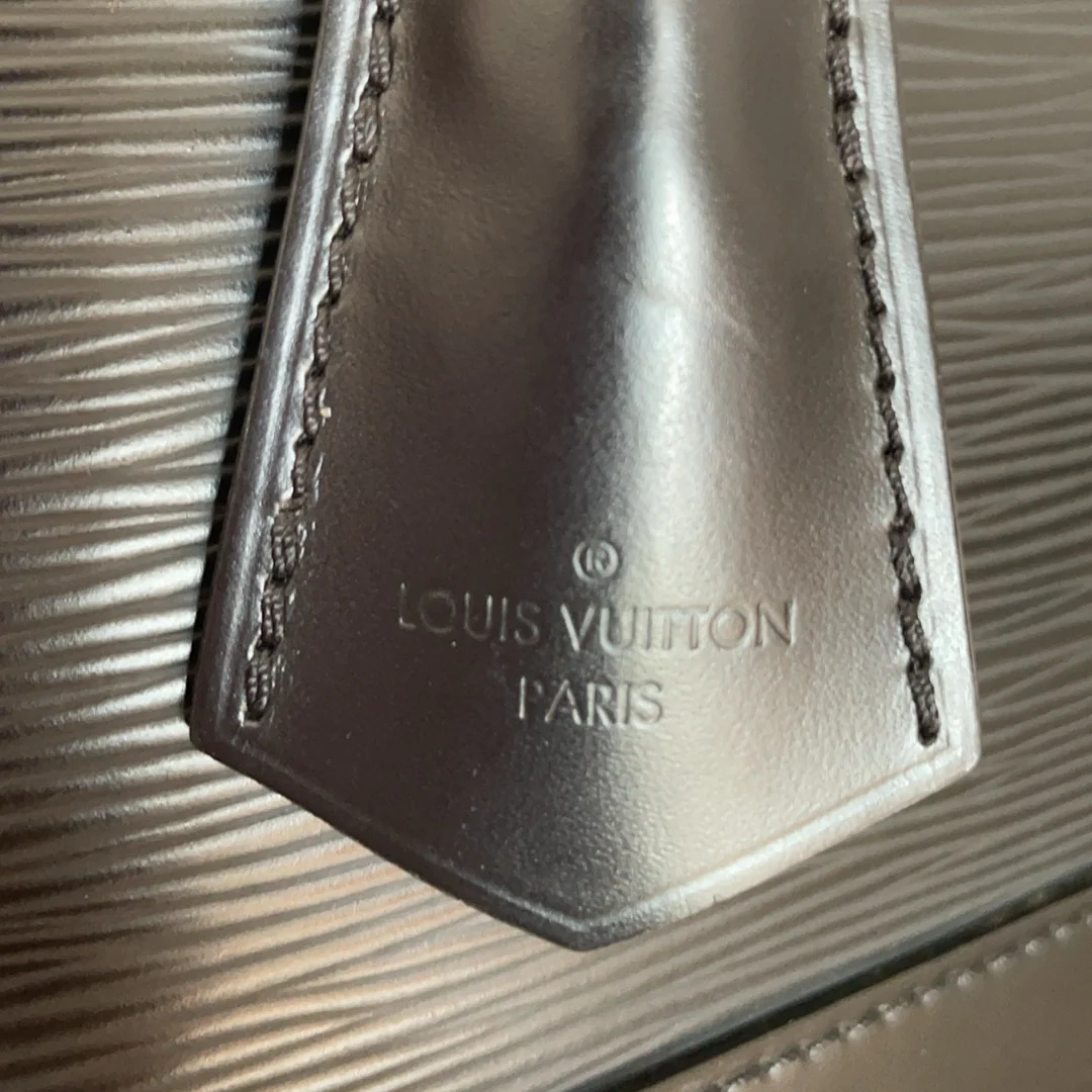 Louis Vuitton Black Epi Leather Alma PM Bag 2013