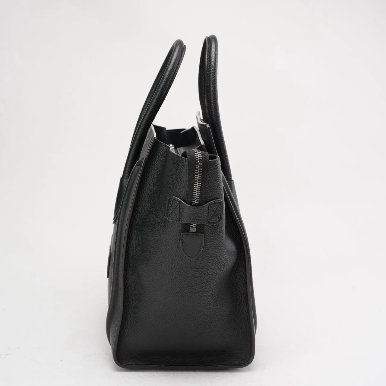 Celine Black Luggage Micro Tote 2016