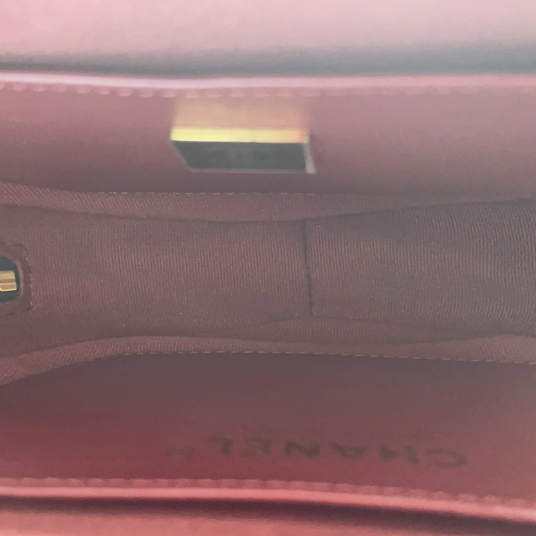 Chanel Black Lambskin Quilted CC in Love Heart Clutch with Chain 2022