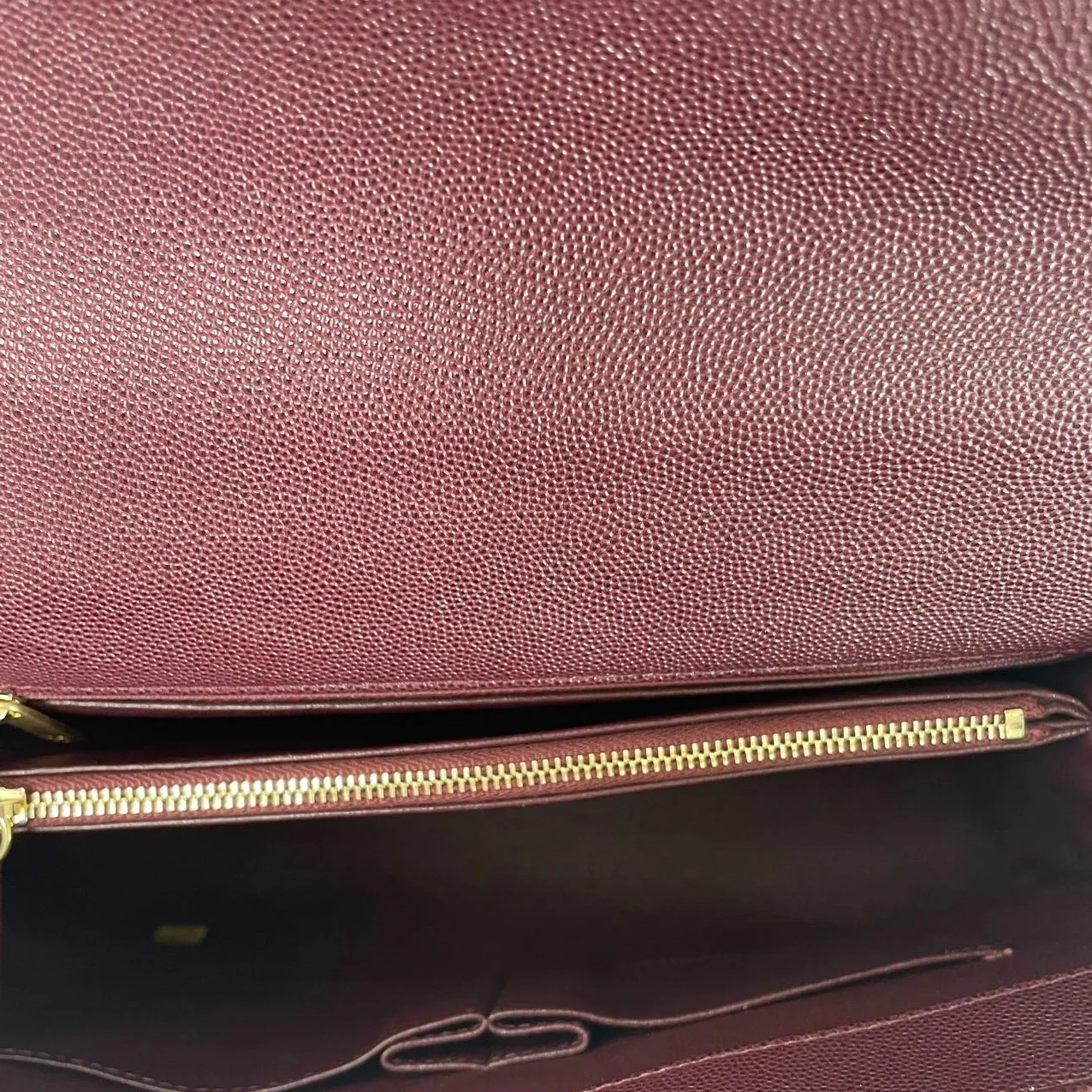 Chanel Burgundy Quilted Coco Lizard Handle Flap Caviar 2017